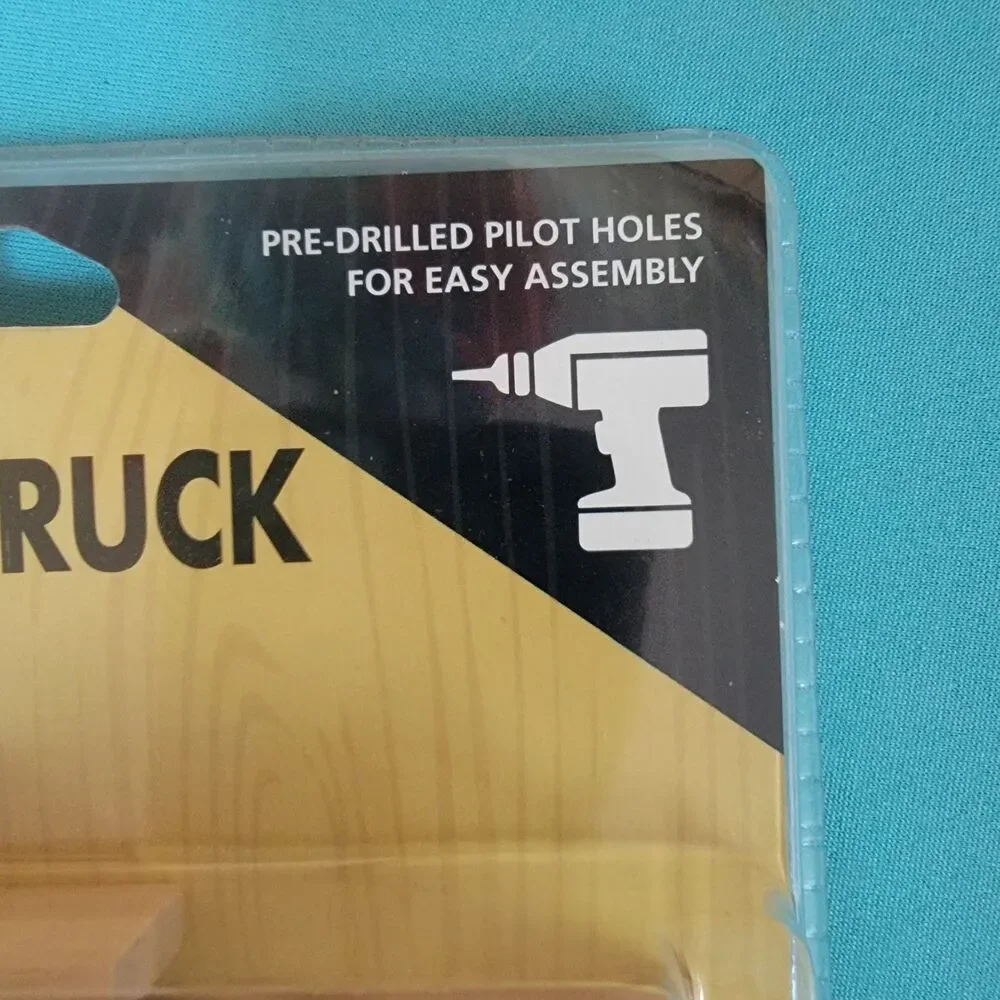 Kid-Built Monster Truck Build-It-Yourself Wooden Toy Kit Stickers